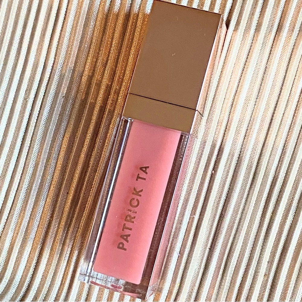 Patrick Ta Major Volume Plumping Lip Gloss 2 CC's (Pink) Travel Size 3ml